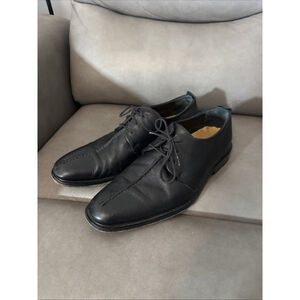 Cole Haan Beckett C06399 Black Leather Lace Up Oxford Dress Shoes Men’s US 10 M